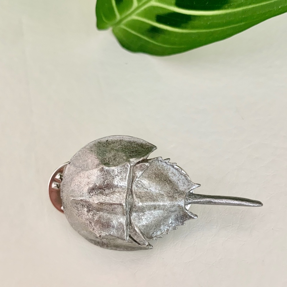 Horseshoe crab pin